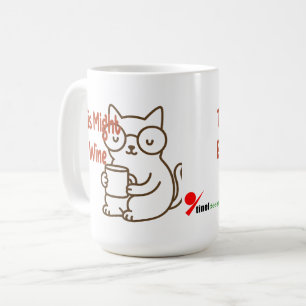 Café Esto podría ser vino – Edición de taza de gato
