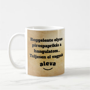 Café Estoy completamente harto de la taza