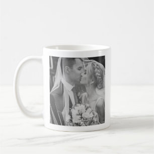 Café Eterno ramo de boda - Taza con foto