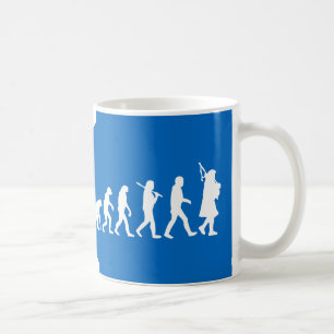 Café Evolución de una taza del Scotsman