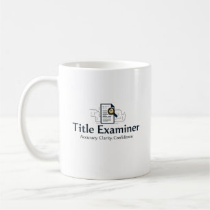 Café Examinador de Títulos Taza – Precisión. Claridad.