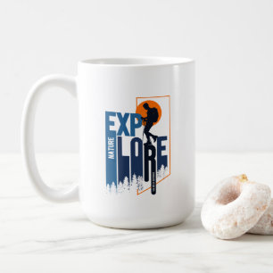 Café Exploración de la Naturaleza Hombres 15# Taza Cl