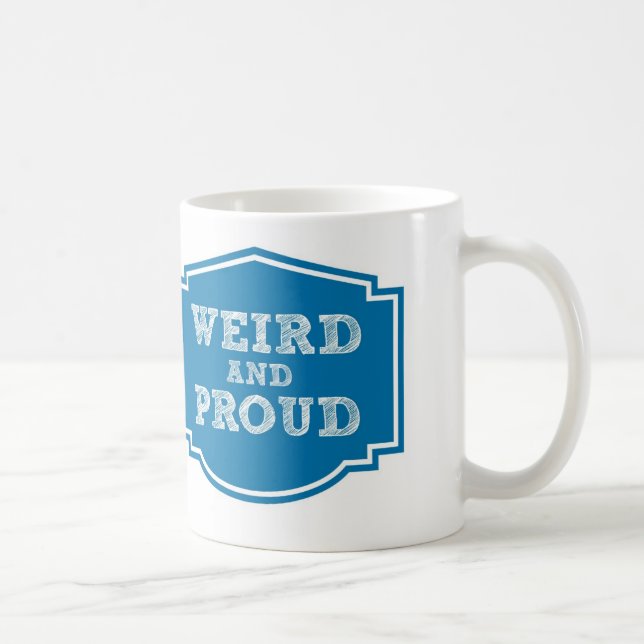 Café Extraño y orgulloso, taza de la prima (Derecha)