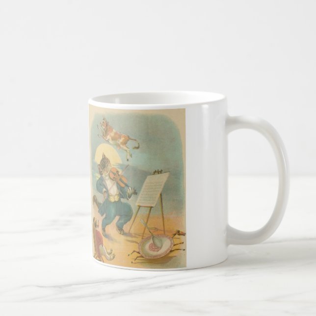 Café Ey Diddle Diddle la taza de la poesía infantil (Derecha)