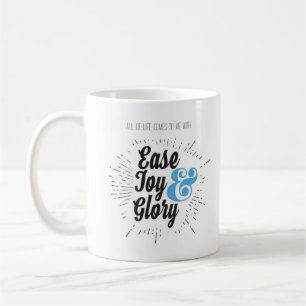 Café Facilidad, alegría, y taza de la gloria