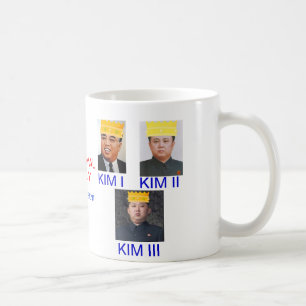 Café Familia real de Kim de taza de Corea del Norte