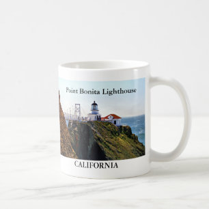 Café Faro de Bonita del punto, taza de California