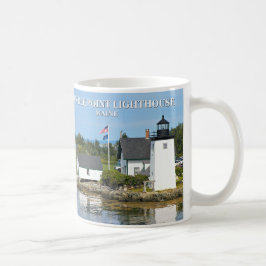 Café Faro de Grindle Point, Maine Taza