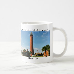 Café Faro de la entrada de Ponce de León, taza de la