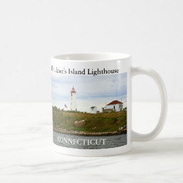 Café Faro de la isla de Faulkner, taza de Connecticut