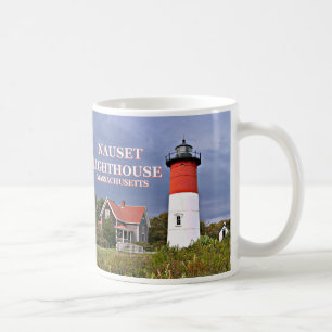 Café Faro de Nauset, Cape Cod, taza de Massachusetts