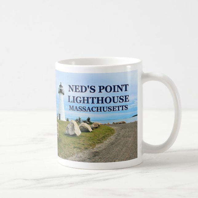 Café Faro de Ned's Point, taza de Massachusetts (Derecha)
