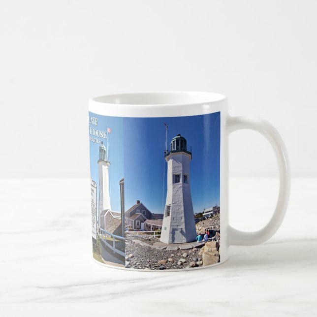 Café Faro de Scituate, taza de Massachusetts (Derecha)