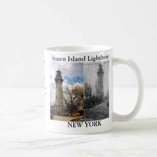 Café Faro de Staten Island, taza de Nueva York