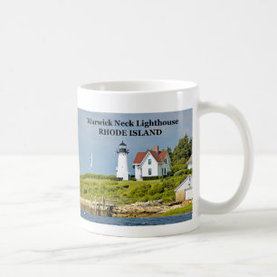 Café Faro del cuello de Warwick, taza de Rhode Island