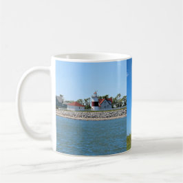 Café Faro del punto de Stratford, taza de Connecticut