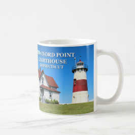 Café Faro del punto de Stratford, taza de Connecticut