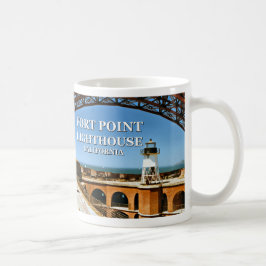 Café Faro del punto del fuerte, taza de California