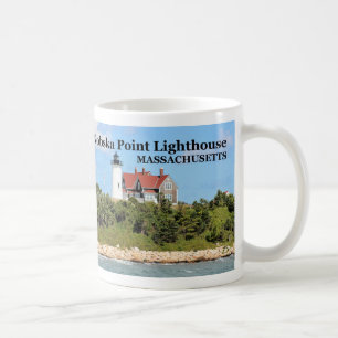 Café Faro del punto Nobska, taza de Massachusetts