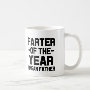 Café Farter de la taza divertida del papá del año