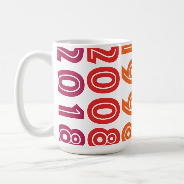 Café ¡FECHAS de la taza del aniversario de K&D (Izquierda)