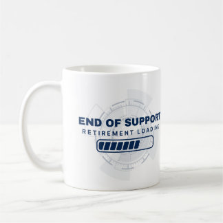 Café Fin de Soporte - Carga de Jubilación - Taza