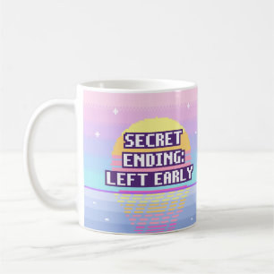 Café Final Secreto: Taza de Pixel Neurodivergente Aband