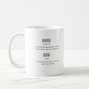 Café Flojo pierda la taza de la definición