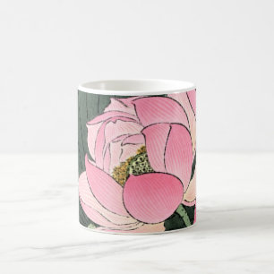 Café Flor de Lotus del japonés - taza del Bello Artes