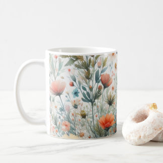 Café Flor de Verano en una Taza