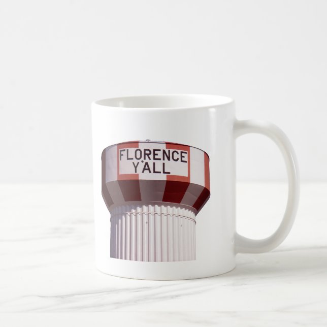 Café Florencia usted taza de la torre de agua (Derecha)