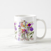 Flores de la taza del corazón