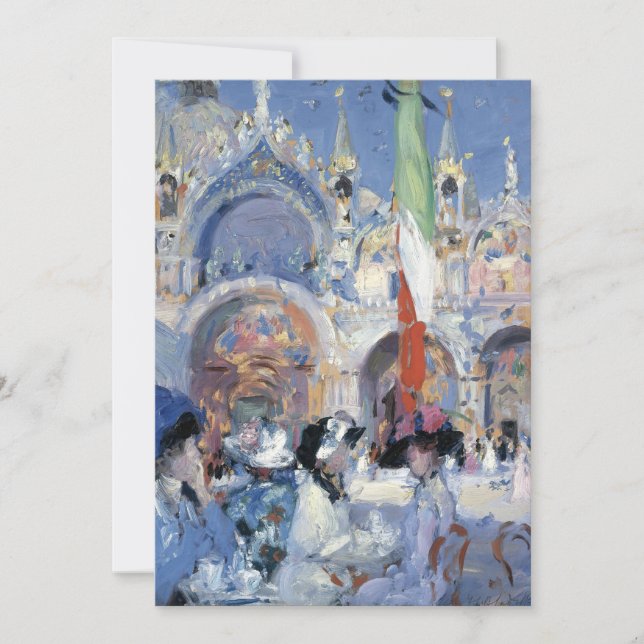 Café Florian, Venecia | Francis Cadell (Anverso)