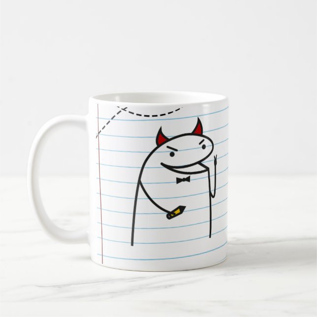 Café Flork Taza Maestro - Dia de examen (Izquierda)