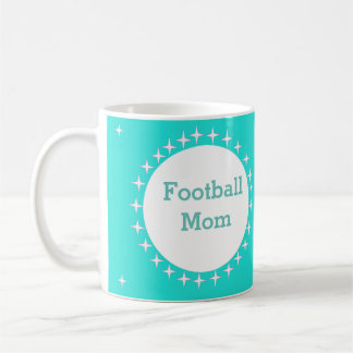 Café Fotografía de la taza y madre del fútbol para el d