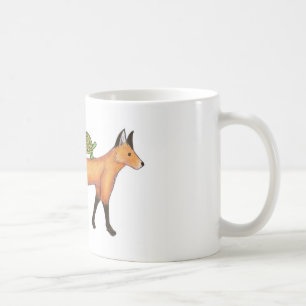 Café Fox y taza de la tortuga
