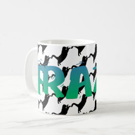 Café ¡FRAZZ! Taza de los gatos negros