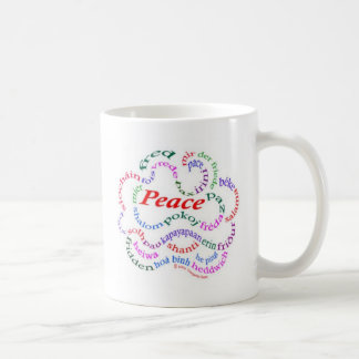 Café Fred es taza de la paz