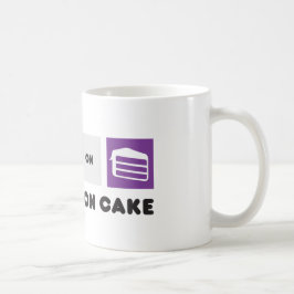 Café Funcionamiento de los as en la taza de la torta