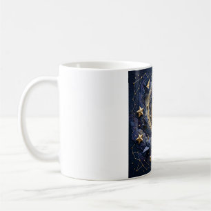 Café Galaxia de Origami — Taza de Arte Cosmos Estrellas