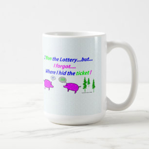 Café Gané la taza de la lotería (pero ocultó el