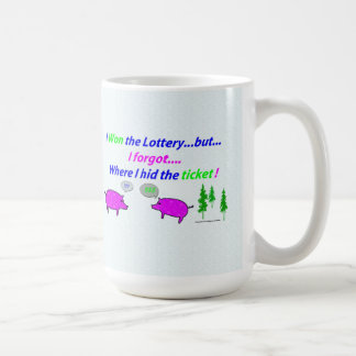 Café Gané la taza de la lotería (pero ocultó el