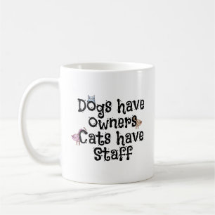 Café Gato de Snarky que dice la taza