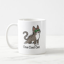 Café Gato fresco de la taza una de Skooter