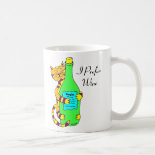 Café Gato Winey, "prefiero taza del café, del té o de