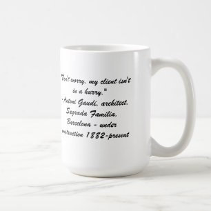Café Gaudi - Sagrada Familia, taza de Barcelona