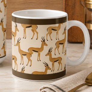 CAFÉ "GAZELLE" - TAZA DE CAFE DE 11 OZ.