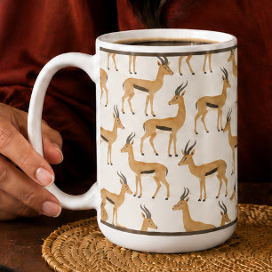 CAFÉ "GAZELLE" - TAZA DE CAFETERA DE 15 OZ.