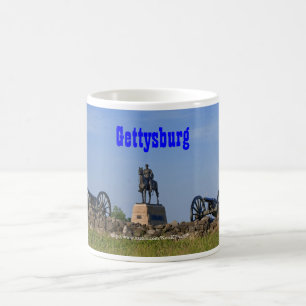Café Gen. Meade en la taza de Gettysburg