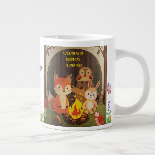 Café Gigante Amigos del Bosque para Siempre – Taza de Animales